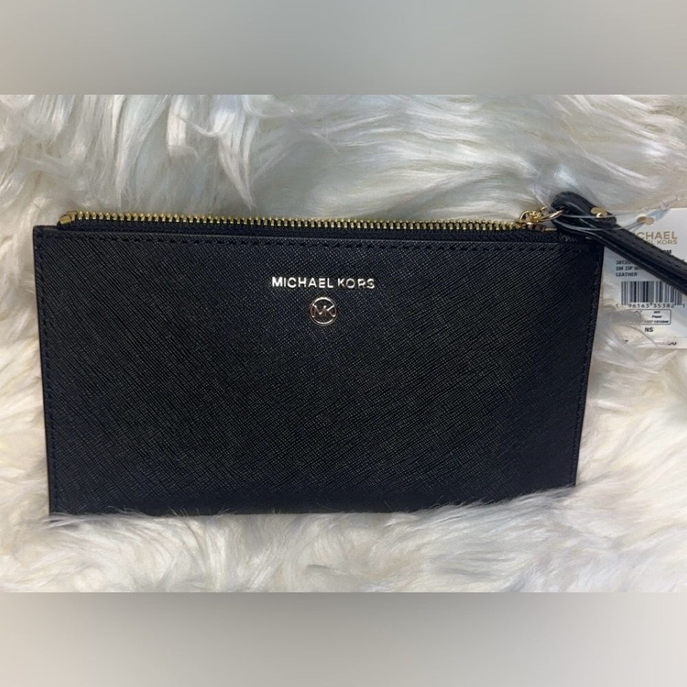 Michael Kors Logo Large Wrist Wristlet Wallet